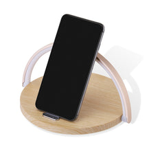 Load image into Gallery viewer, Wireless Charger LED Table Lamp (USB Charging)