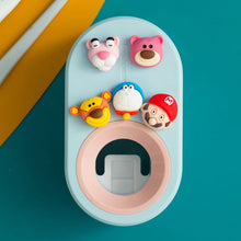 Load image into Gallery viewer, Kids Automatic Toothpaste Dispenser w/ Toothbrush Holder
