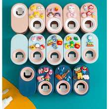 Load image into Gallery viewer, Kids Automatic Toothpaste Dispenser w/ Toothbrush Holder
