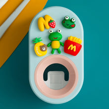 Load image into Gallery viewer, Kids Automatic Toothpaste Dispenser w/ Toothbrush Holder
