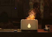 Load image into Gallery viewer, Small Flame Aromatherapy Humidifier Lamp
